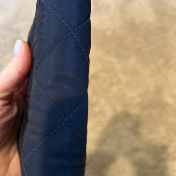 PRADA Nylon 🖤Black Quilted Zip Around Wallet 💯% Authentic - Picture 7 of 10
